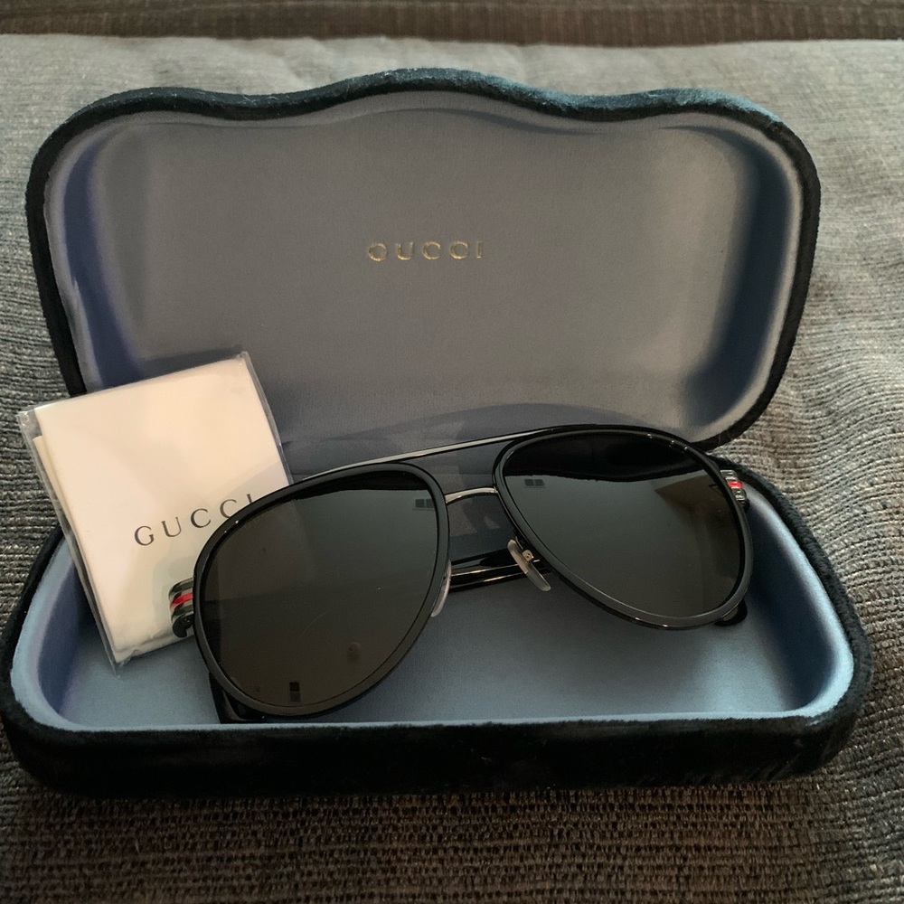 Gucci Men’s Aviator Sunglasses
